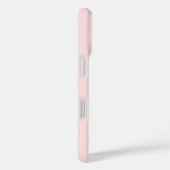 Coques Case-Mate iPhone Flamant rose avec fleurs tropicales (Verso / Droite)