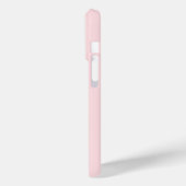 Coques Case-Mate iPhone Flamant rose avec fleurs tropicales (Verso / Gauche)