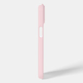 Coques Case-Mate iPhone Flamant rose avec fleurs tropicales (Verso / Droite)