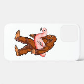 Coques Case-Mate iPhone Flamant rose Bigfoot (Verso (horizontal))