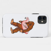 Coques Case-Mate iPhone Flamant rose Bigfoot (Dos (Horizontal))