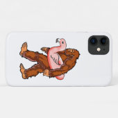 Coques Case-Mate iPhone Flamant rose Bigfoot (Dos (Horizontal))
