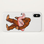 Coques Case-Mate iPhone Flamant rose Bigfoot (Dos (Horizontal))