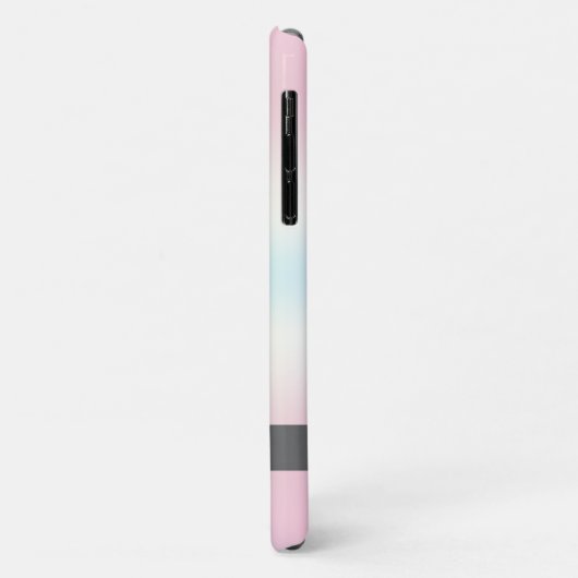 Coques Case-Mate iPhone Flamant rose Cool tendance Holographic Iridescente (Dos/Gauche)