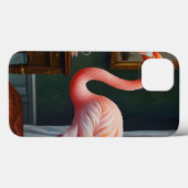 Coques Case-Mate iPhone Flamant rose Cozy Corner (Verso (horizontal))
