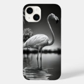 Coques Case-Mate iPhone Flamant rose dans une piscine (Verso)