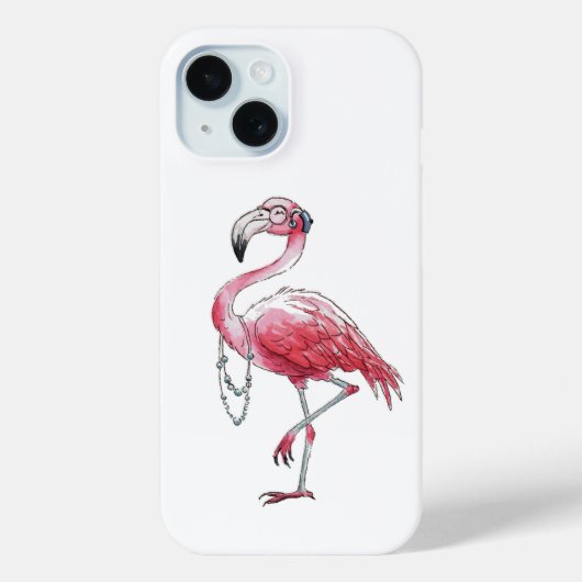 Coques Case-Mate iPhone Flamant rose fabuleux (Verso)