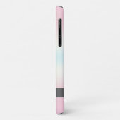 Coques Case-Mate iPhone Flamant Rose Holographique Iridescent Tendance Coo (Dos/Gauche)