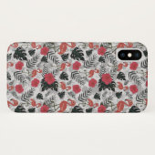 Coques Case-Mate iPhone Flamant rose motif sans couture avec arrière - pla (Dos (Horizontal))