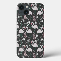 Flamant rose motif transparent blanc sur arrière -