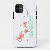 Coques Case-Mate iPhone Flamant rose Ocean Trio iPhone 11 robuste (Dos)