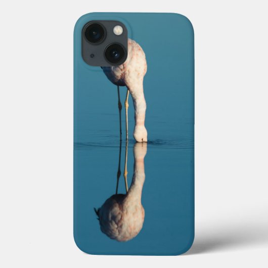 Coques Case-Mate iPhone Flamant rose réflexion, Laguna Chaxa, Atacama (Verso)