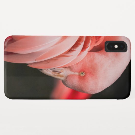 Coques Case-Mate iPhone Flamant rose rose (Dos (Horizontal))
