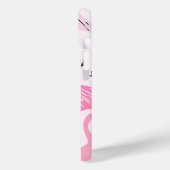 Coques Case-Mate iPhone Flamant rose rose (Verso / Gauche)