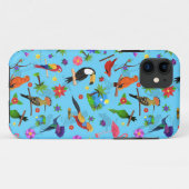 Coques Case-Mate iPhone Flamant rose Toucan Et Arara Motif Oiseaux Sans Me (Dos (Horizontal))