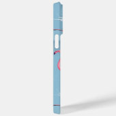 Coques Case-Mate iPhone Flamants Motif 1 (Verso / Droite)