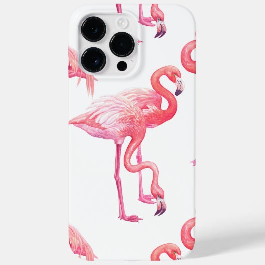 Coques Case-Mate iPhone Flamants roses (Verso)