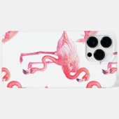 Coques Case-Mate iPhone Flamants roses (Verso (horizontal))