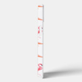 Coques Case-Mate iPhone Flamants roses aquarelles (Verso / Droite)