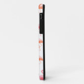 Coques Case-Mate iPhone Flamants roses aquarelles (Dos/Gauche)