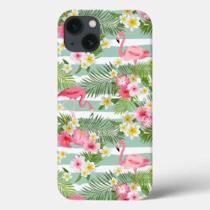iPhone 13 Case Flamants roses Et Grèves