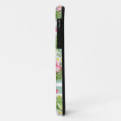 Coques Case-Mate iPhone Flamants roses Et Grèves (Dos/Gauche)