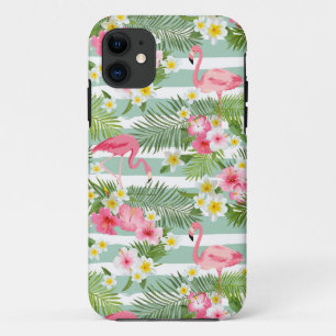 Coques Pour iPhone Flamants roses Et Grèves