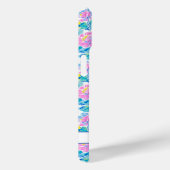 Coques Case-Mate iPhone Flamants roses monogrammes aquarelle (Verso / Droite)