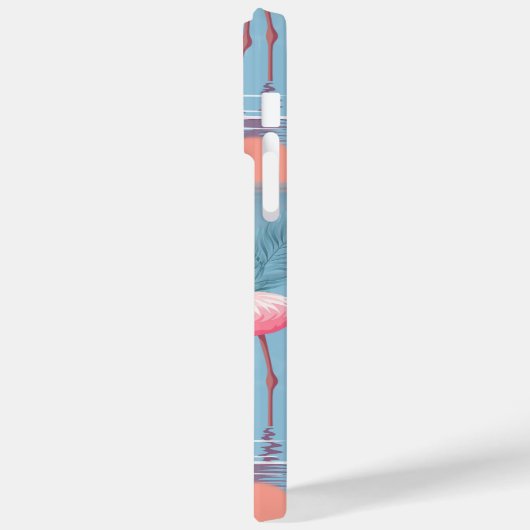 COQUES Case-Mate iPhone FLAMANTS ROSES MOTIF 1 (Verso / Gauche)