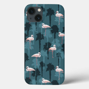 Case-Mate iPhone Case Flamants roses Pastel En Turquoise