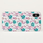 Coques Case-Mate iPhone Flamants roses roses (Dos (Horizontal))