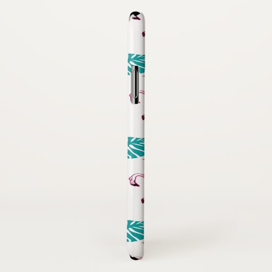 Coques Case-Mate iPhone Flamants roses roses (Dos/Droite)