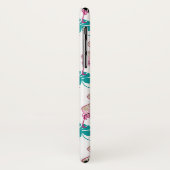 Coques Case-Mate iPhone Flamants roses roses (Dos/Gauche)