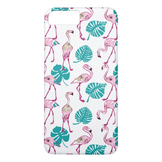 Coques Case-Mate iPhone Flamants roses roses (Dos)