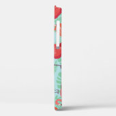 Coques Case-Mate iPhone Flamants roses roses : Exotic Seamless Motif. (Verso / Gauche)