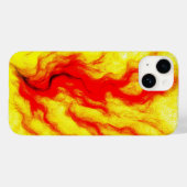 Coques Case-Mate iPhone Flame - Abstrait Incendie (Verso (horizontal))
