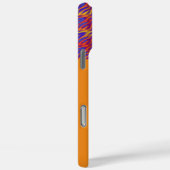 Coques Case-Mate iPhone Flames bleues (Verso / Droite)