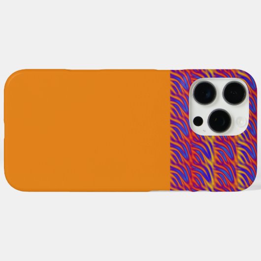 Coques Case-Mate iPhone Flames bleues (Verso (horizontal))