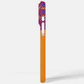 Coques Case-Mate iPhone Flames bleues (Verso / Gauche)