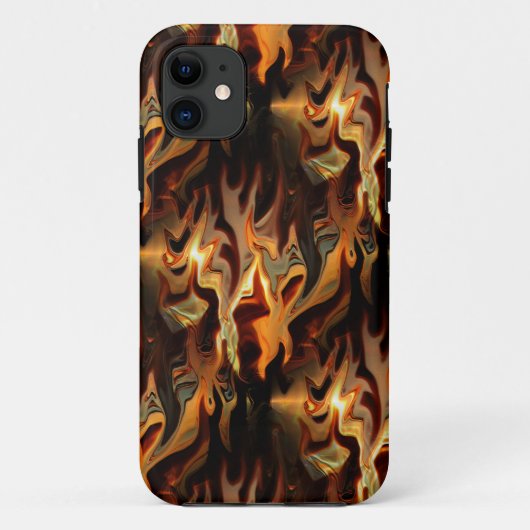 Coques Case-Mate iPhone Flames dansantes.... (Dos)