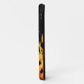 Coques Case-Mate iPhone Flames de course classique en feu (Dos/Gauche)