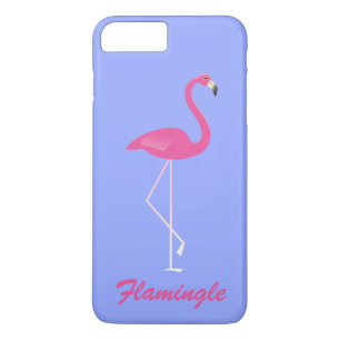Etui iPhone Case-Mate Flamingle Flamant rose iPhone 7 Plus - violet