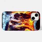 Coques Case-Mate iPhone Flamme (Verso (horizontal))