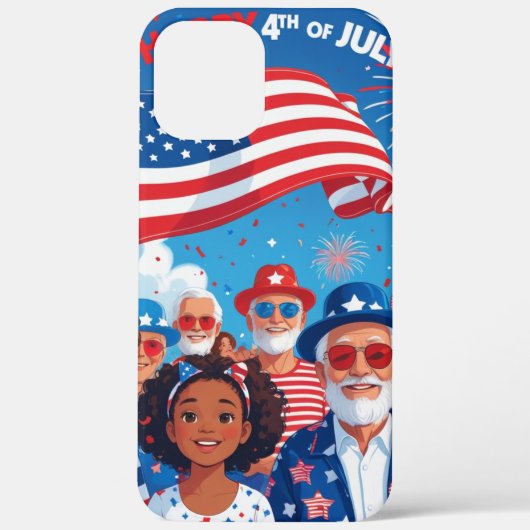 Coques Case-Mate iPhone Flamme Américaine (Verso)