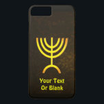 Coque Case-Mate Pour iPhone Flamme de Menorah<br><div class="desc">Un rendu numérique brun et or de la menorah juive à sept branches (hébreu : מְ נ וֹ רָ ‎). Ajoutez votre propre texte. La menorah à sept branches, utilisée dans le sanctuaire portatif mis en place par Moïse dans le désert et plus tard dans le Temple de Jérusalem, est...</div>