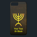 Coque Case-Mate Pour iPhone Flamme de Menorah<br><div class="desc">Un rendu numérique brun et or de la menorah juive à sept branches (hébreu : מְ נ וֹ רָ ‎). Ajoutez votre propre texte. La menorah à sept branches, utilisée dans le sanctuaire portatif mis en place par Moïse dans le désert et plus tard dans le Temple de Jérusalem, est...</div>