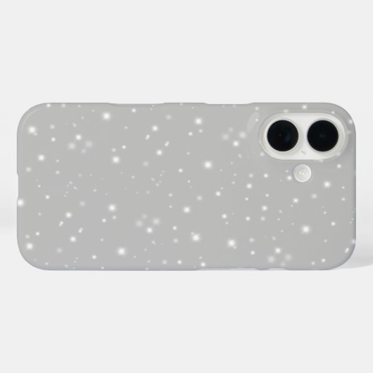 Coques Case-Mate iPhone Flamme gris argenté (Verso (horizontal))