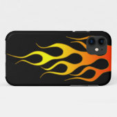 Coques Case-Mate iPhone Flamme orange (Dos (Horizontal))