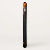 Coques Case-Mate iPhone Flamme orange (Dos/Gauche)