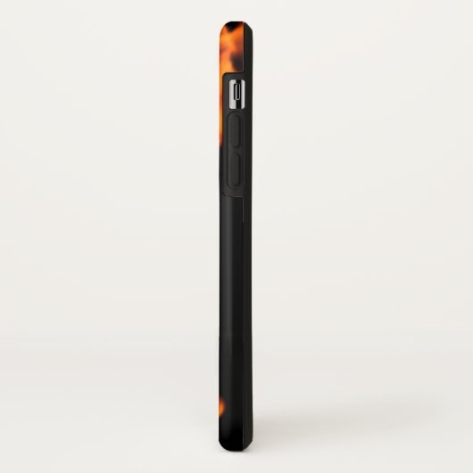 Coques Case-Mate iPhone Flamme orange (Dos/Gauche)